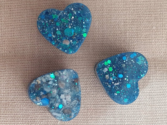 Set of 3 mini hearts