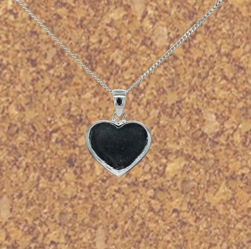 Sterling Silver Heart Necklace