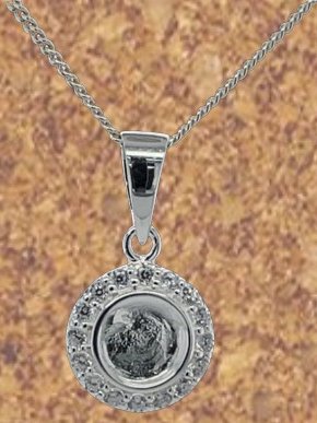 Sterling Silver Round Necklace