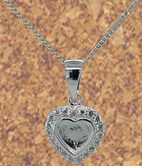 Sterling Silver Heart Necklace