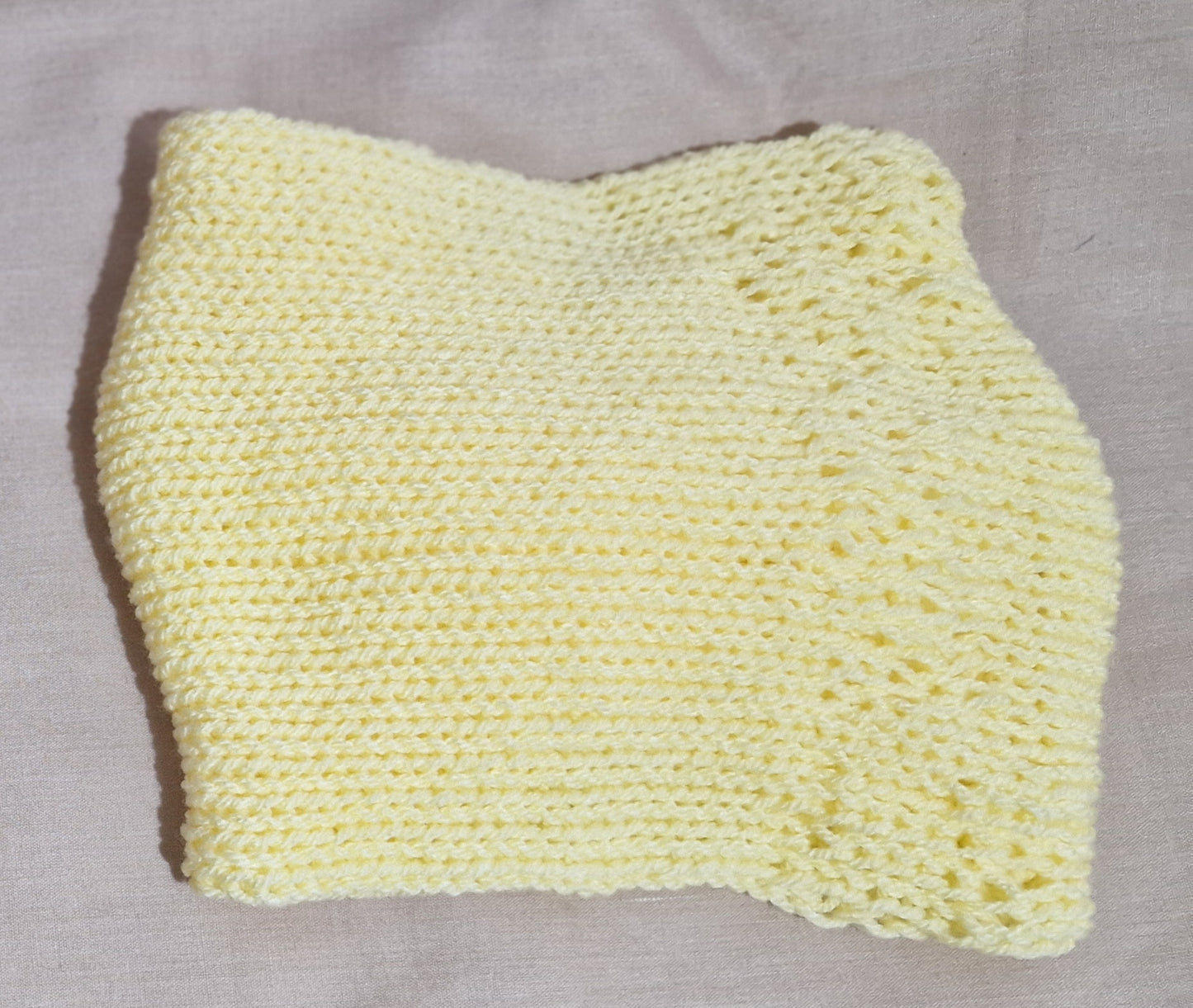 Lemon yellow twist earwarmers